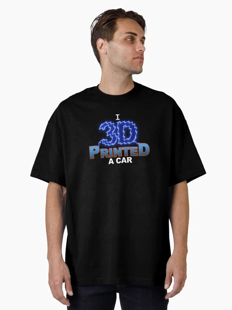 I 3D Printed A Car - 3D printing humor - 80s parody logo