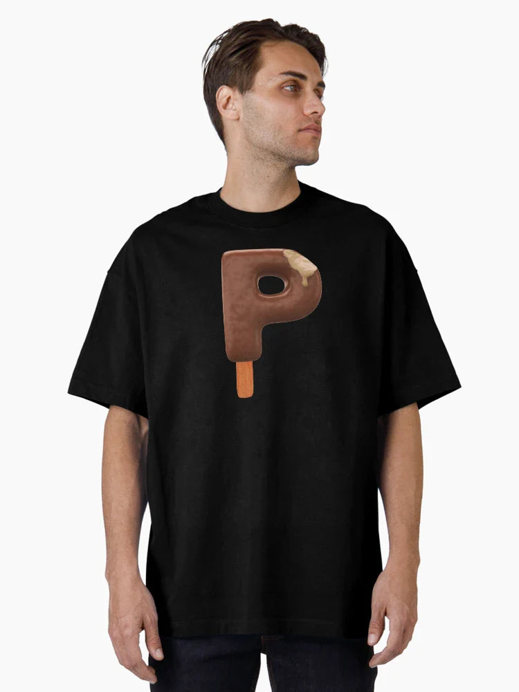 P Ice Cream P Letter 3d Alphabet Chocolate