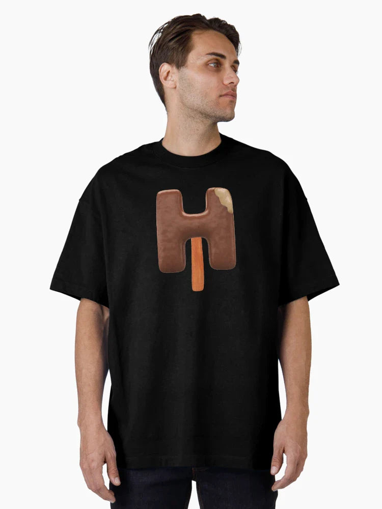 H Ice Cream H Letter 3d Alphabet Chocolate