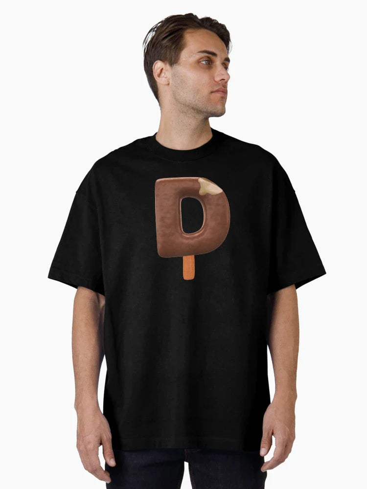 D Ice Cream D Letter 3d Alphabet Chocolate