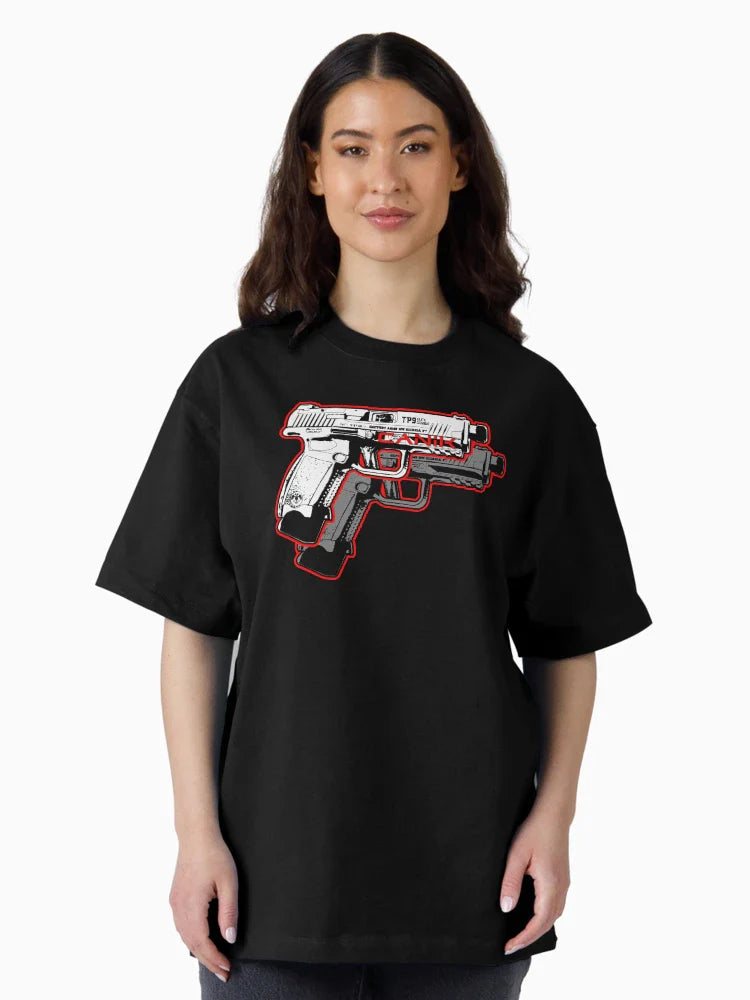 Canik TP-9 TP9 Pistol 3D Retro Anime Gun - Grey Wolf