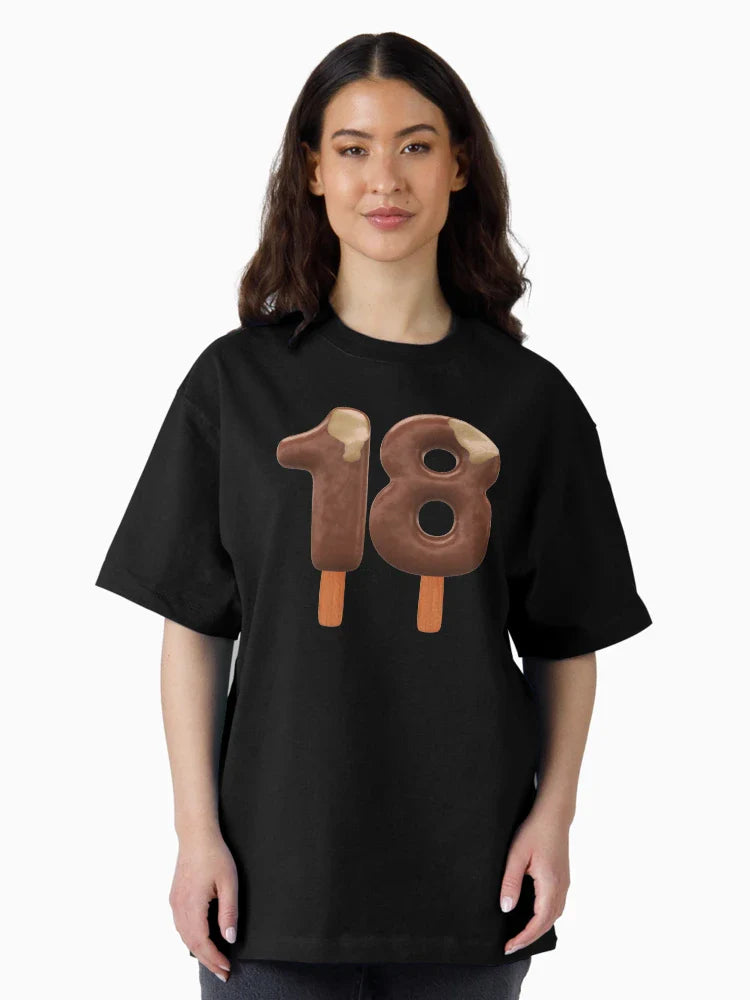 18 Ice Cream Eightteen Number 3d Chocolate
