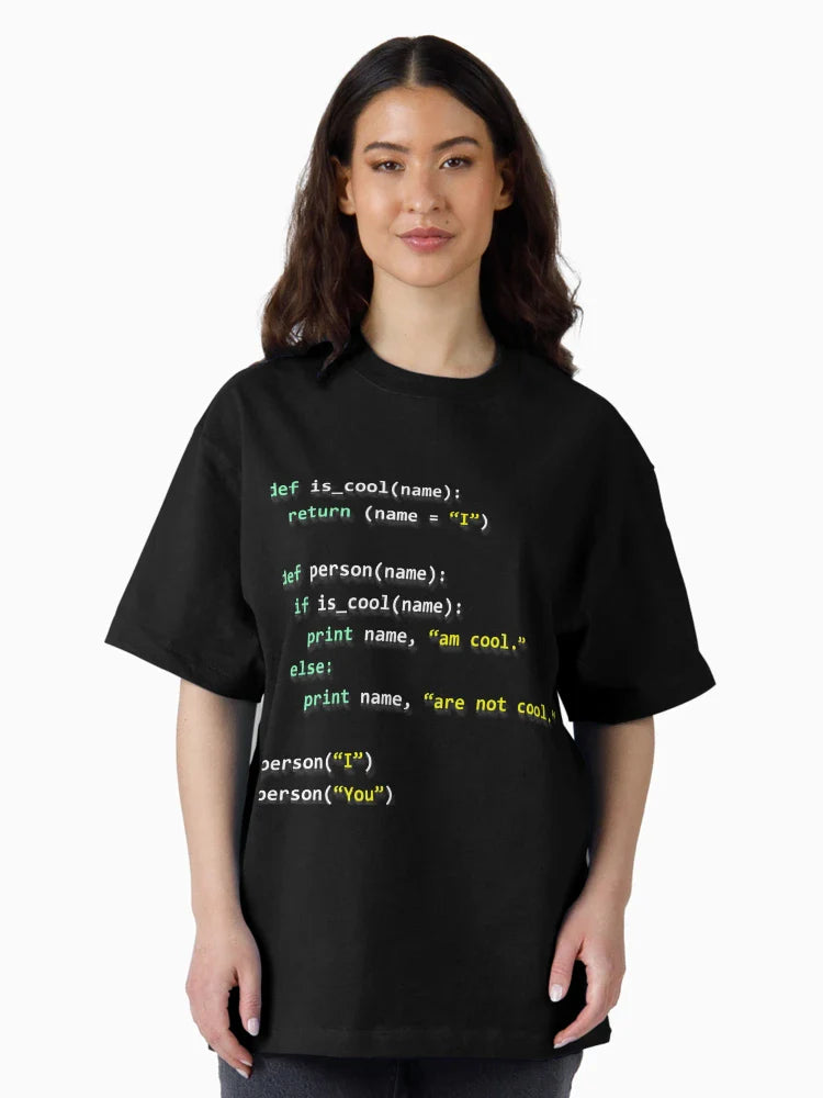 I am Cool Python Programming | Hilarious Code | 3D effect
