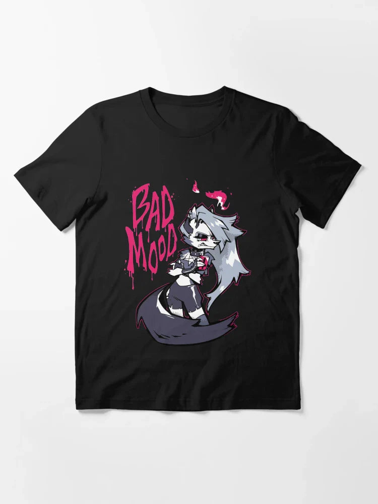 Hazbin Hotel Helluva boss loona s Bad Mood T-Shirts Gift For Fans, For Men and Women