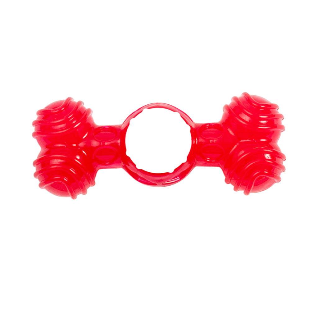 Country Living TPR & Nylon Quacker Bone Chew Toy for Dogs – with Engaging Quacking Sound