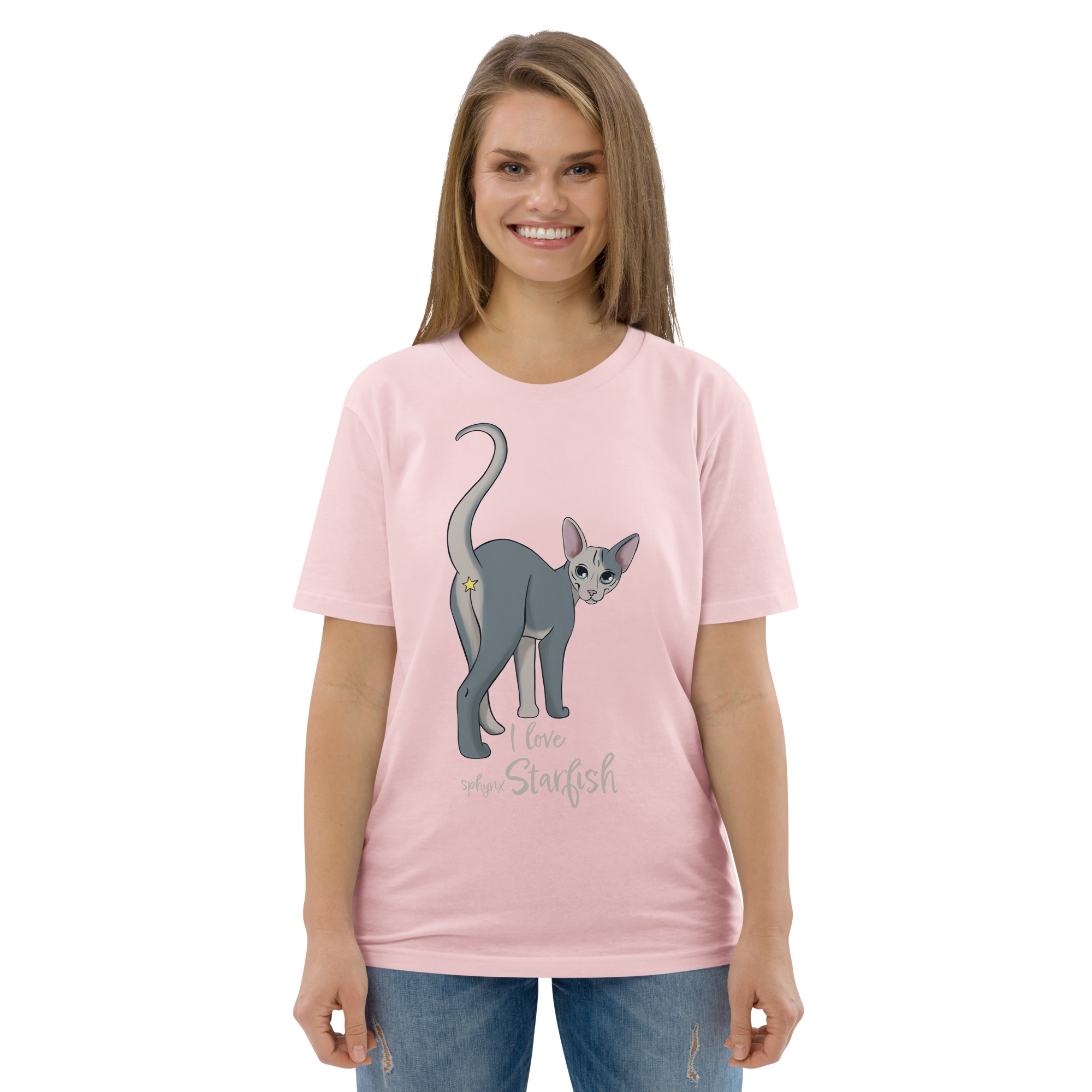 "I LOVE SPHYNX STARFISH" UNISEX ECO TEE