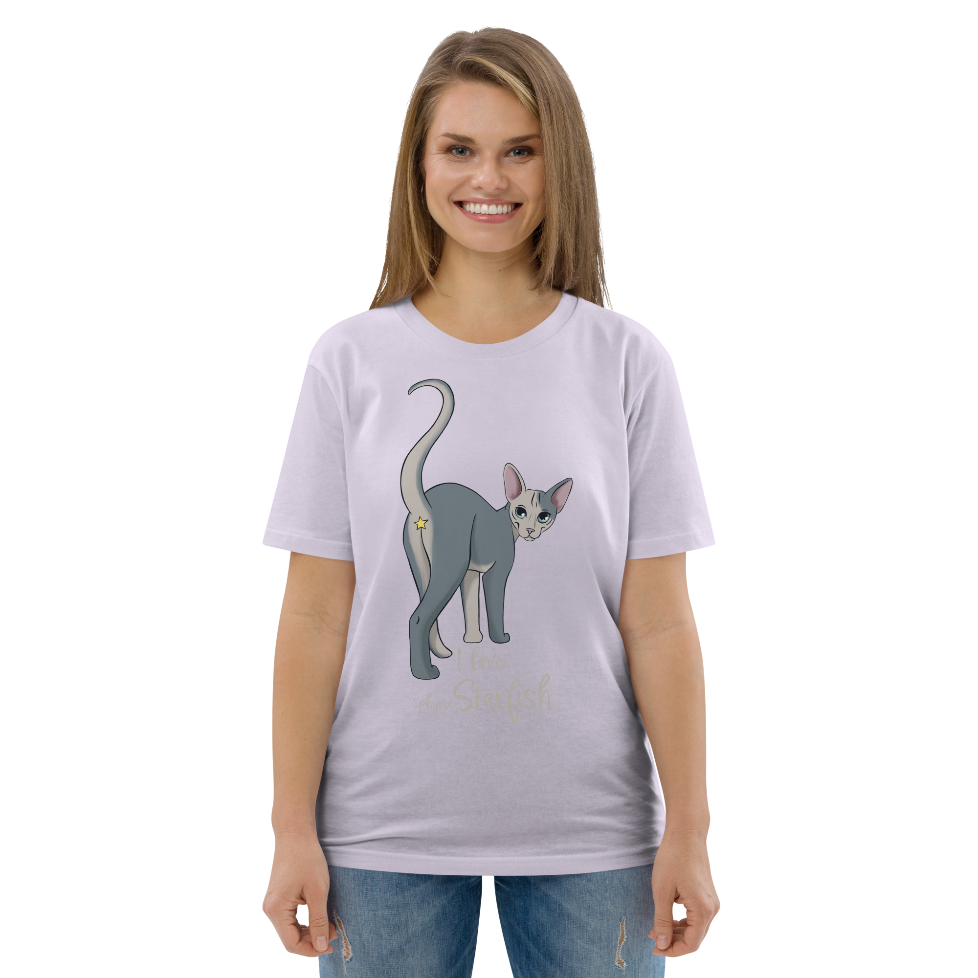 "I LOVE SPHYNX STARFISH" UNISEX ECO TEE