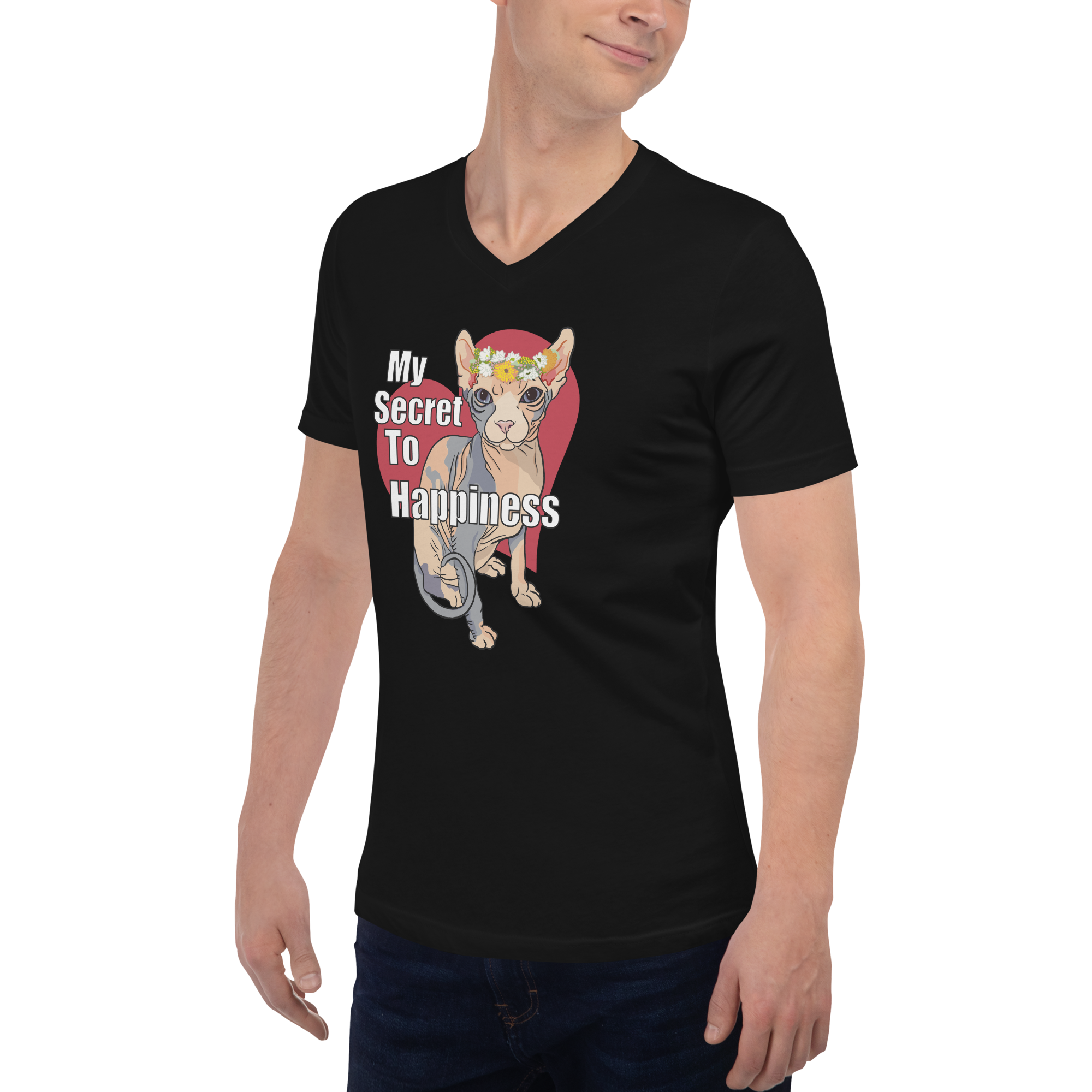 "MY SECRET TO HAPPINESS" ECO TEE