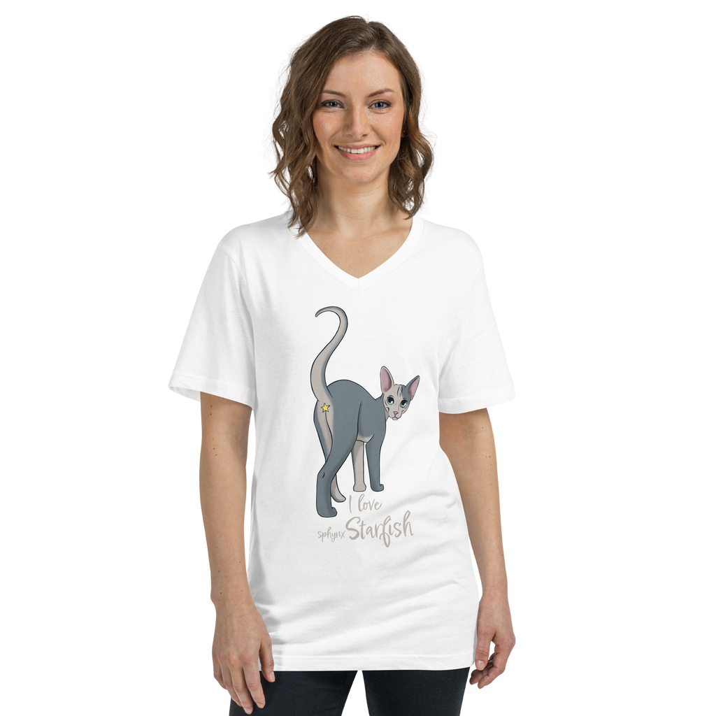 "I LOVE SPHYNX STARFISH" UNISEX ECO TEE